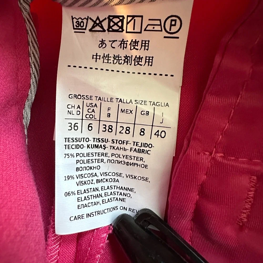 Weekend Max Mara Pink Trousers - Picture 9 of 12